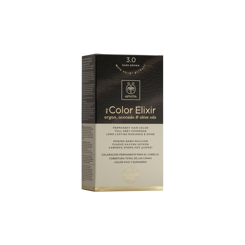 Apivita Hair Color Kit N3.0