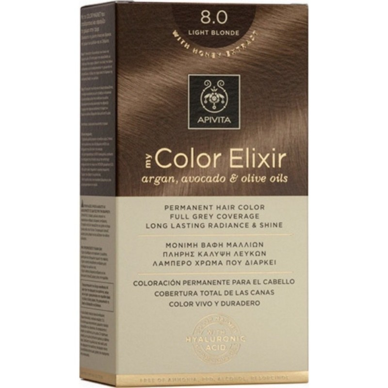 Apivita Hair Color Kit N8.0