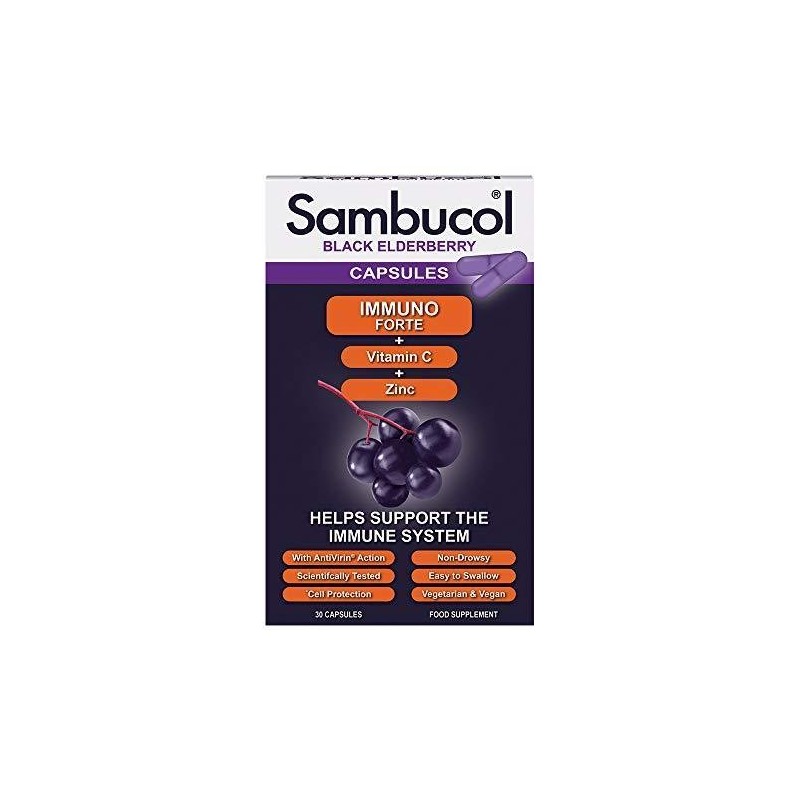 Sambucol Immuno Forte 30 Capsules