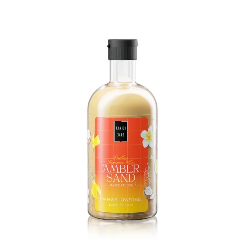 Lavish Care Bath & Shower Gel Amber Sand 500ml