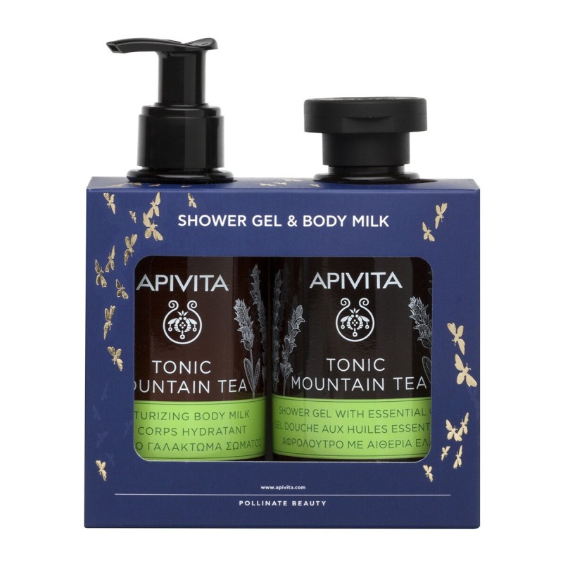 Apivita Xmas 23 Tonic Mountain Tea Set