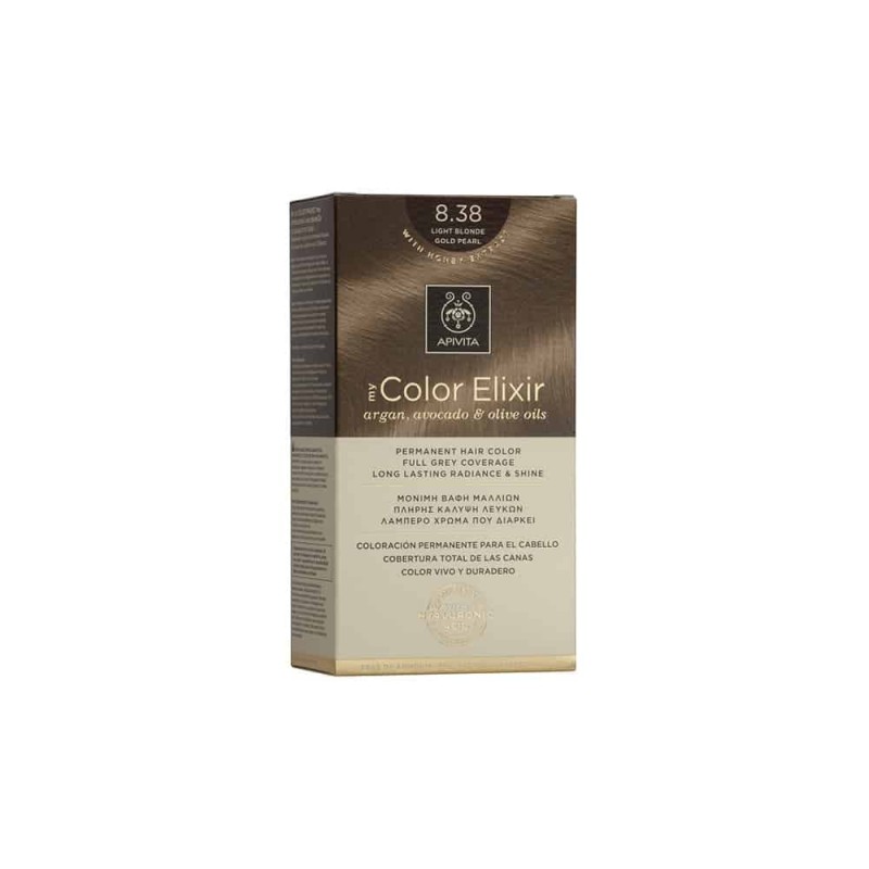 Apivita Hair Color Kit N8.38