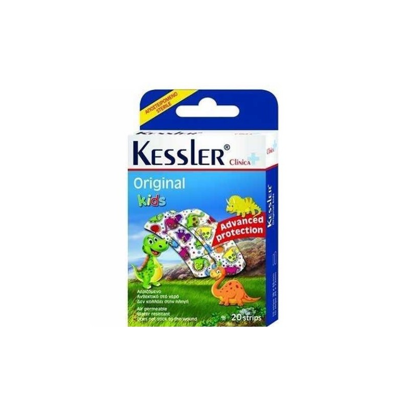 Kessler Kids Dinosaur Ster. Strips 20 Pcs