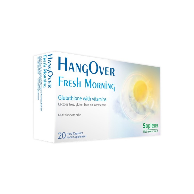 Sapiens Fresh Morning Hangover 20 Capsules