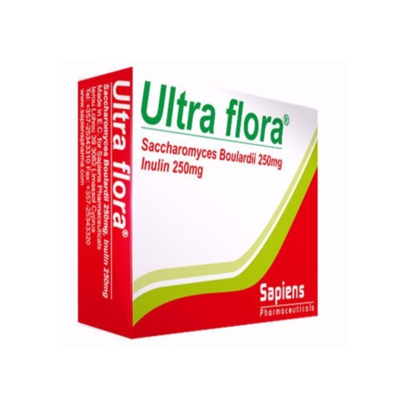 Sapiens Ultra Flora 250mg 15 Capsules