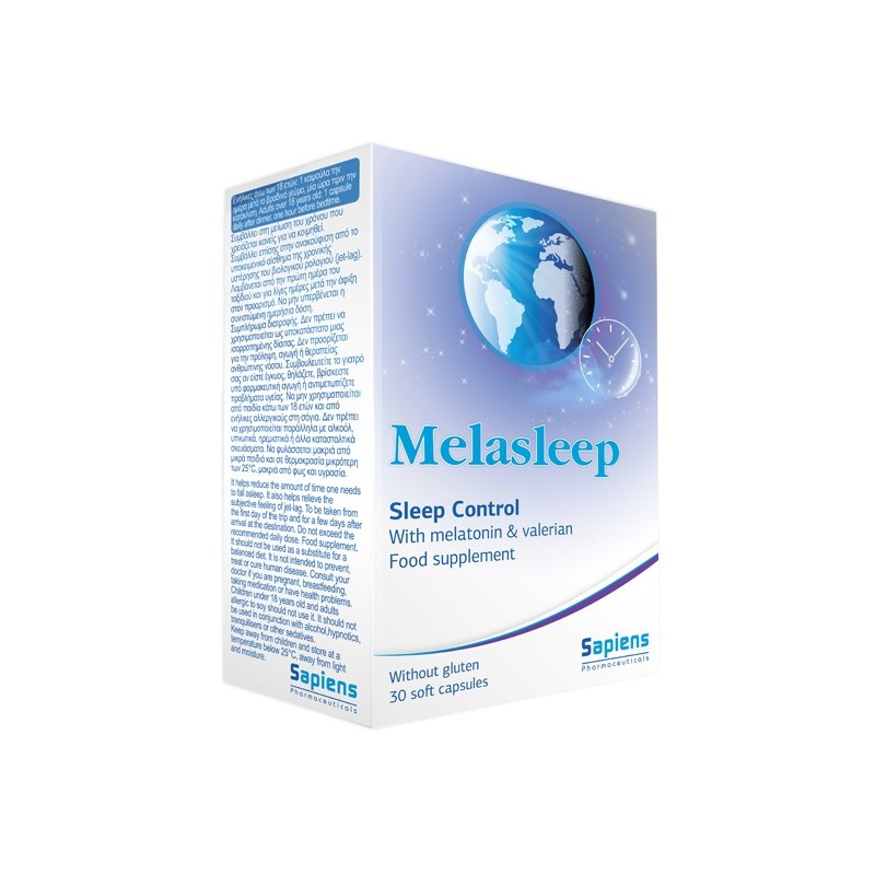 Sapiens Melasleep 30 Soft Capsules