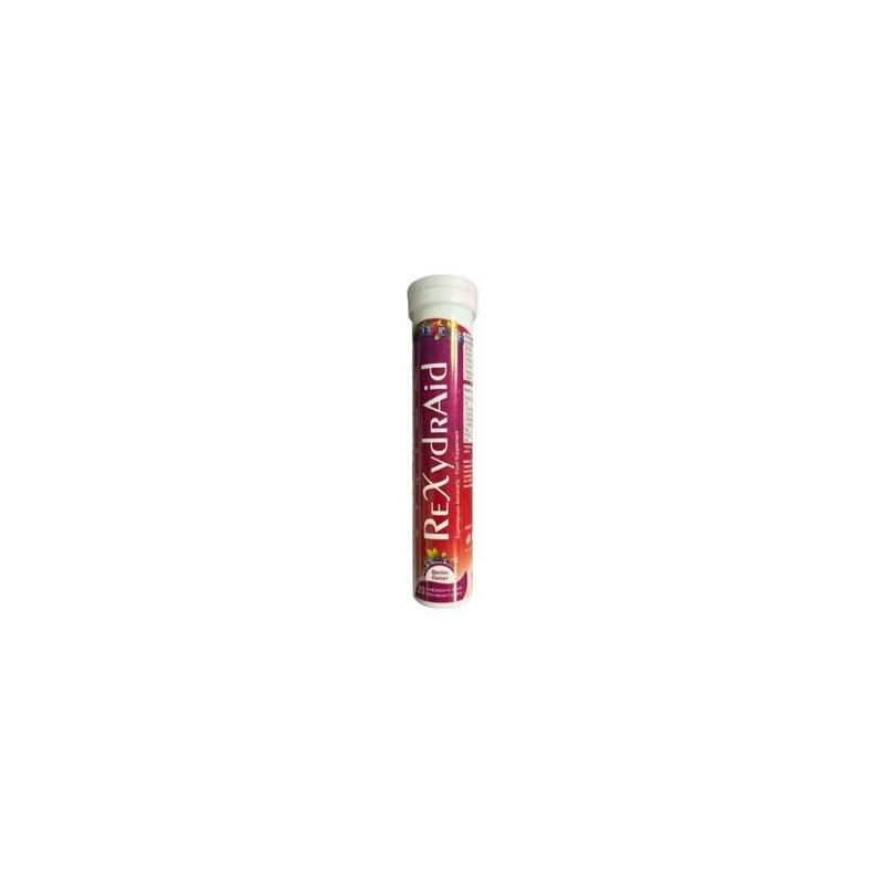 Rexydraid Berries Electrolytes x 20 Effervescent Tablets