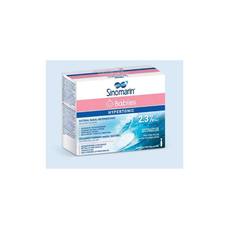 Sinomarin Babies Hypertonic Vials 5ml x18 Pcs
