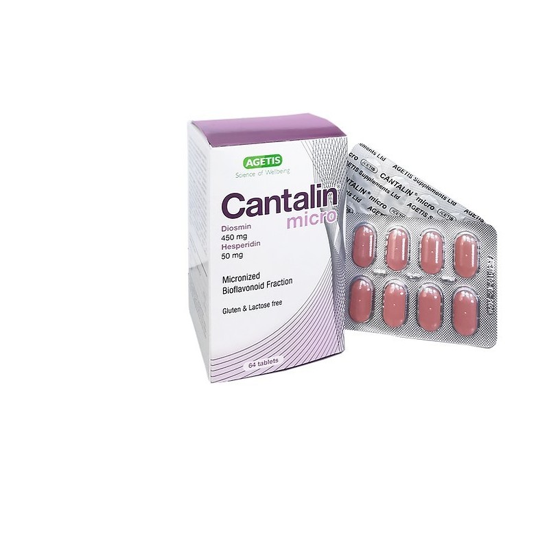 Agetis Cantalin Micro 450mg/50mg 64 Tablets