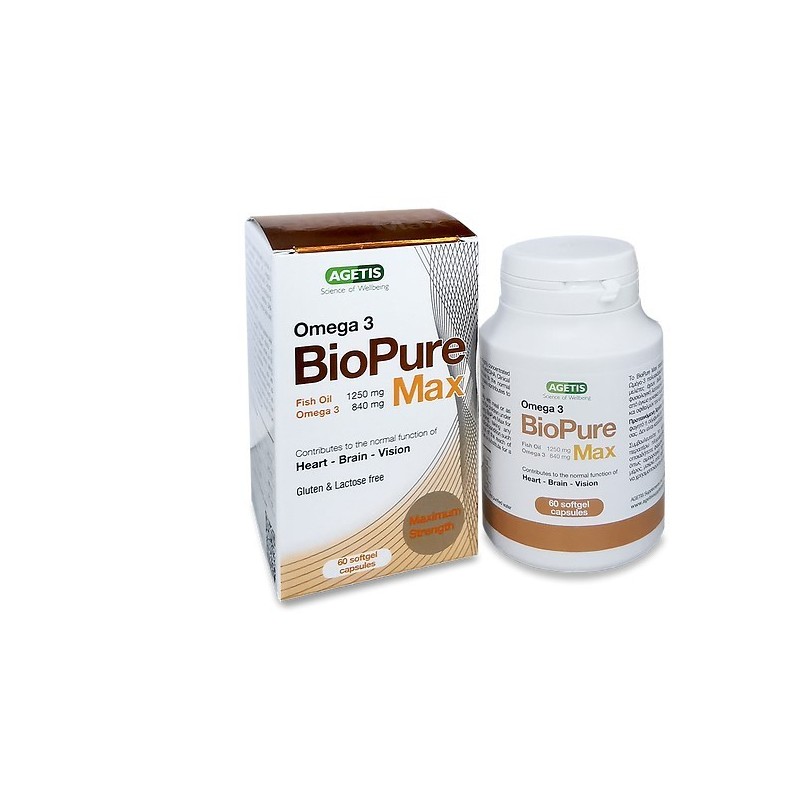 Agetis Bio Pure Max 60 Soft Gel Capsules