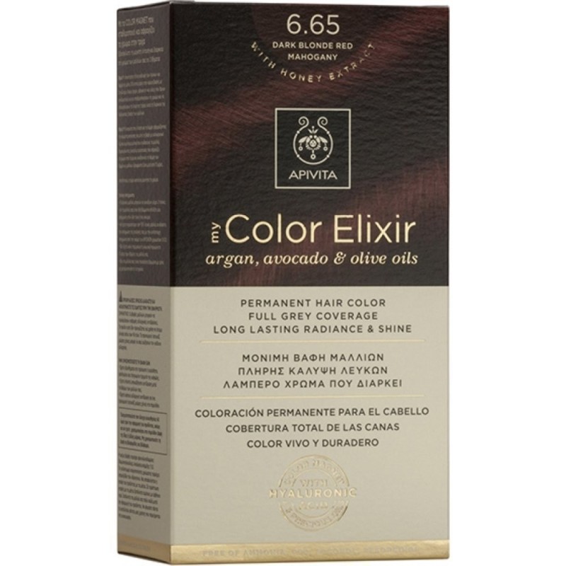 Apivita Hair Color Kit N6.65