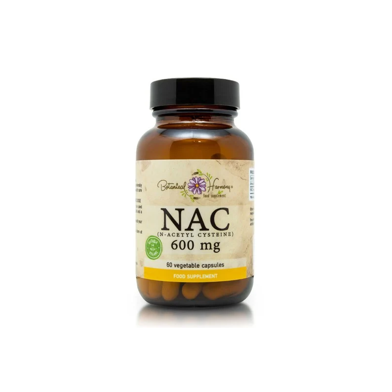 Bh Nac 600mg 60 Veg Capsules