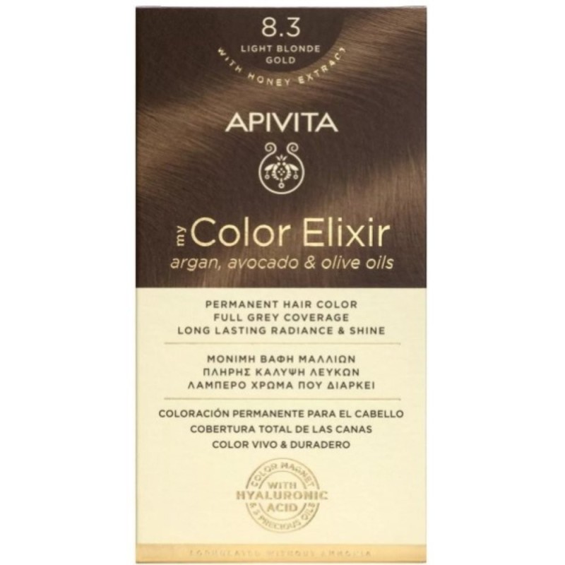 Apivita Hair Color Kit N8.3
