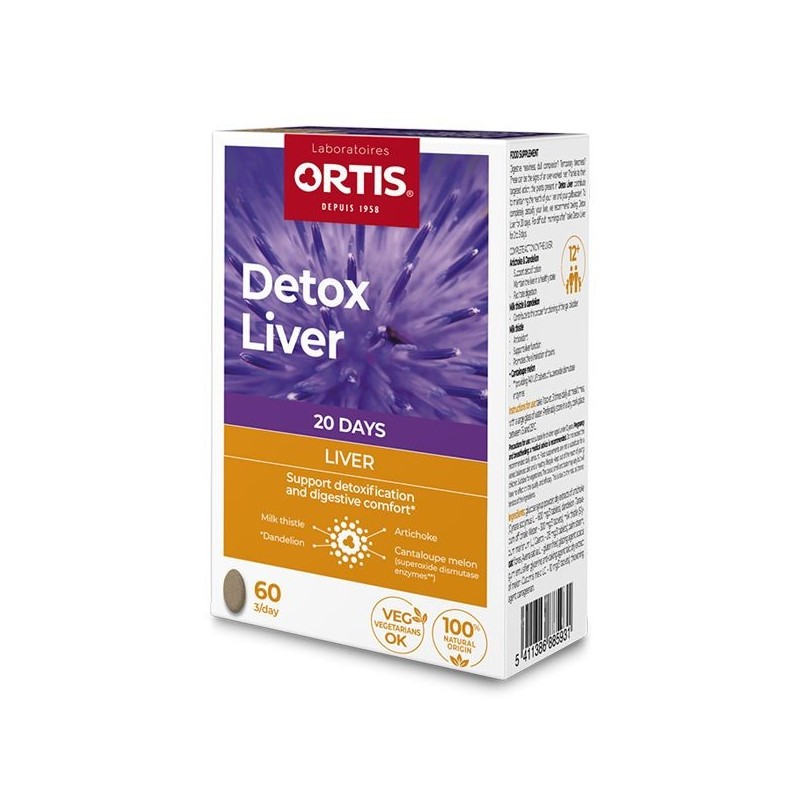 Ortis Detox Liver 60 Tablets