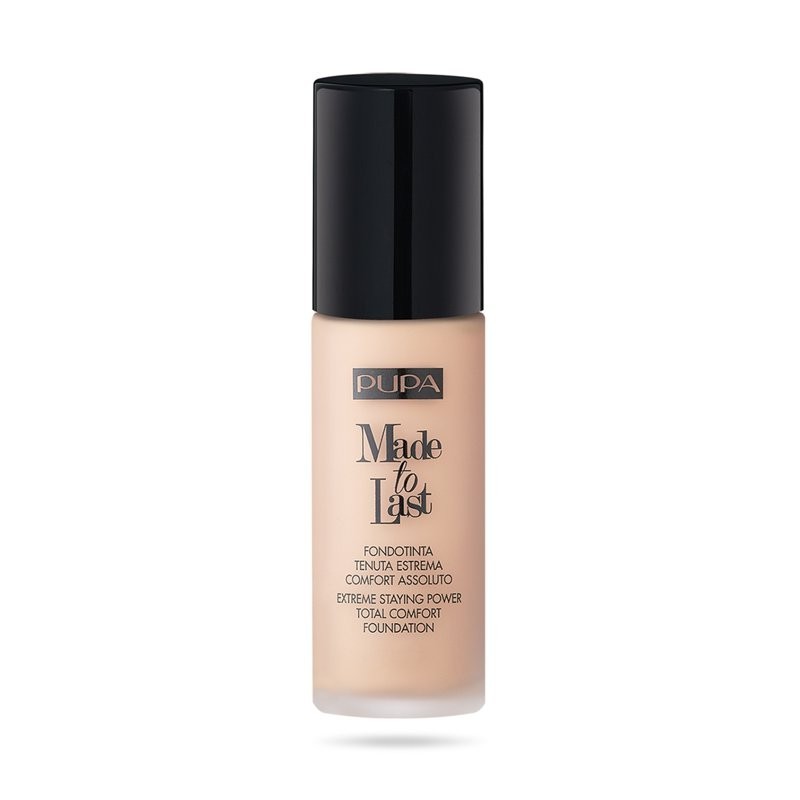 Pupa Made To Last Foundation 001-Light Ivory