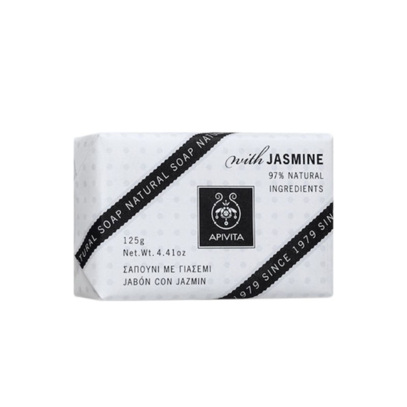 Apivita Soap Natural Jasmine 125g