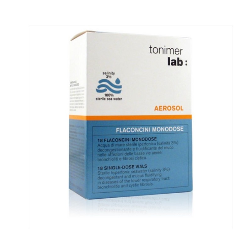 Tonimer Lab Hypertonic Aerosol Amp18 x 3ml