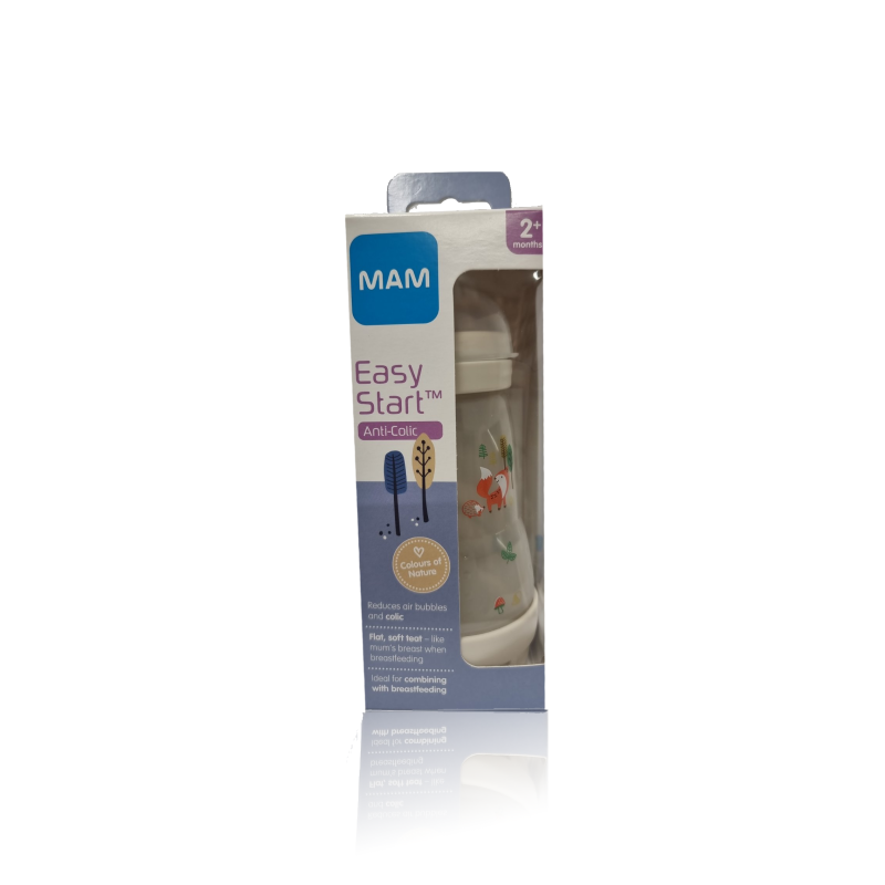 Mam Natural Coourl Bottle 260ml 2 + White 776568