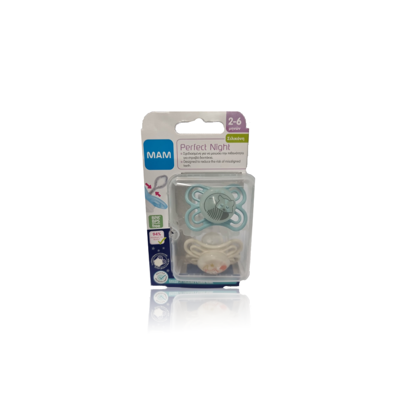 Mam Perfect Night 2-6 + Double Pack Blue 776518