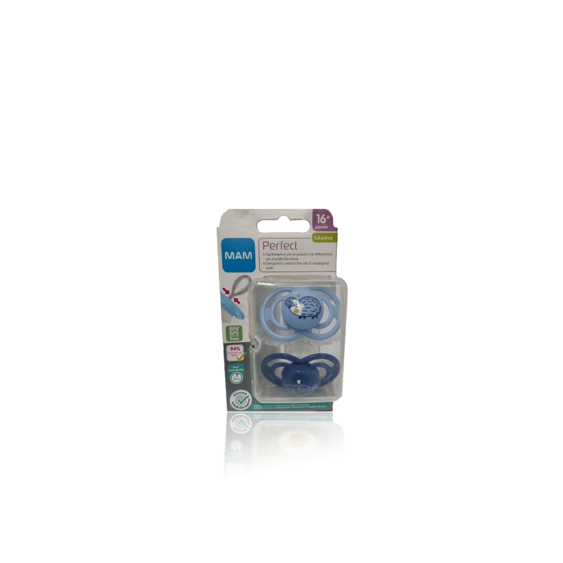 Mam Perfect Soother 16 + Double Pack Blue 776533