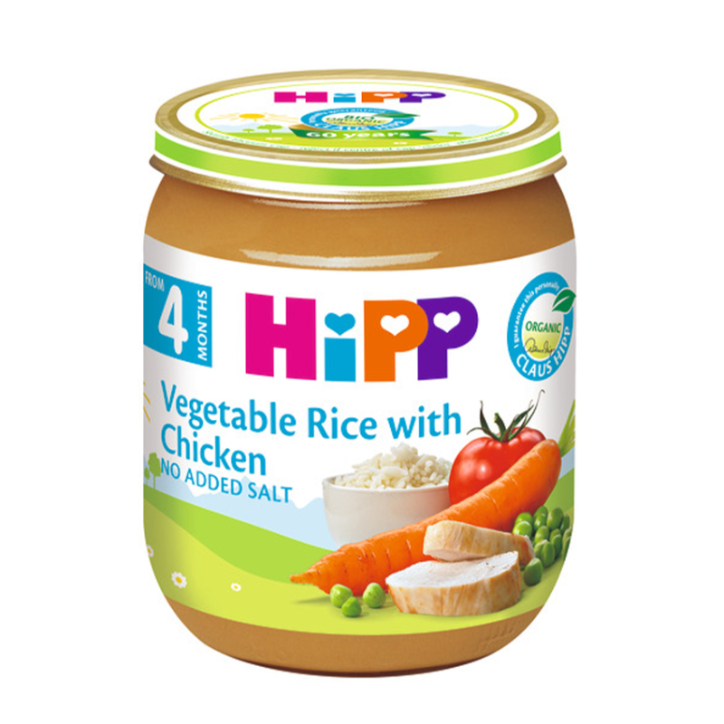 Hipp Rice/Vege/Chicken 125g (852)