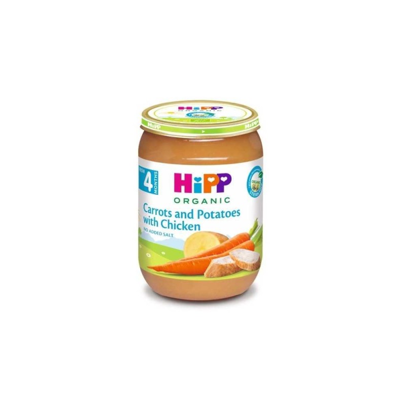Hipp Carrots/Potatoes/Chicken 190g 7630