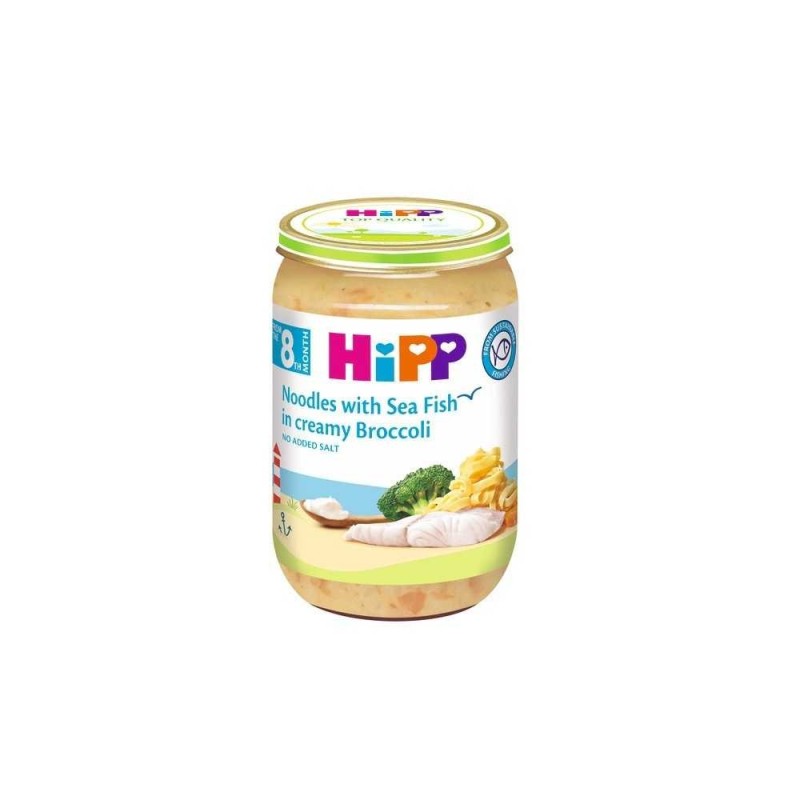 Hipp Fish/Nood/Broc 220g-Bio