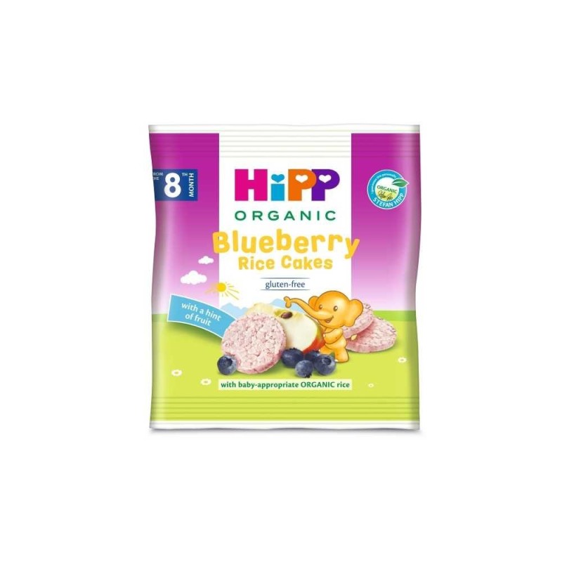 Hipp Blue Rice Cakes 30g-Bio