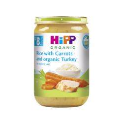 Hipp Rice/Carr/Turk 220g-Bio