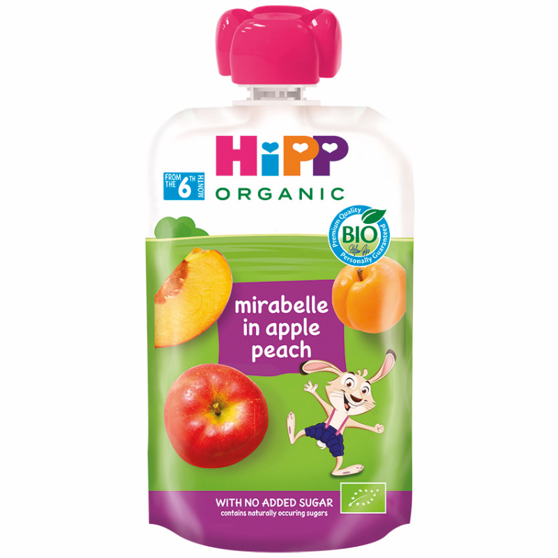 Hipp App/Pch/Mir Pouch 100-Bio
