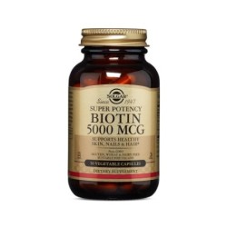 Solgar Biotin 5000mg 50 Capsules