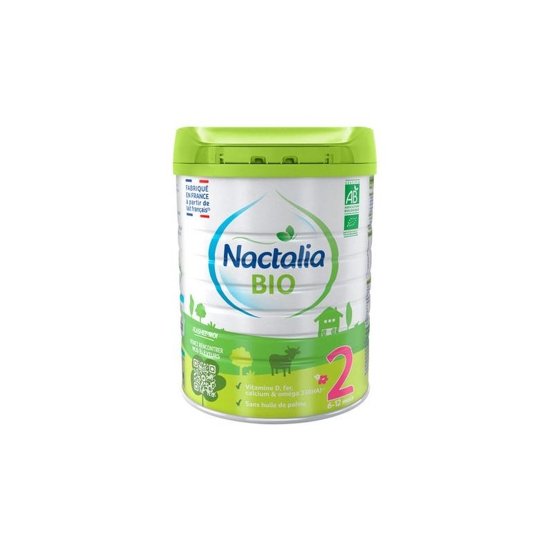 Nactalia Bio 2 6-12M 800g