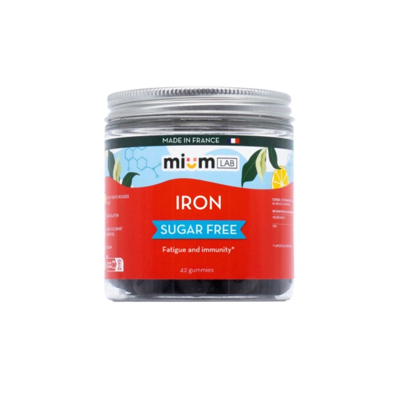 Mium Lab Iron Sugar Free 42 Gummies