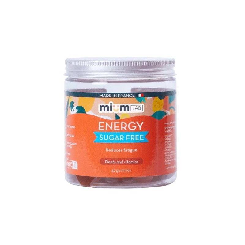Mium Lab Energy Sugar Free 42 Gummies
