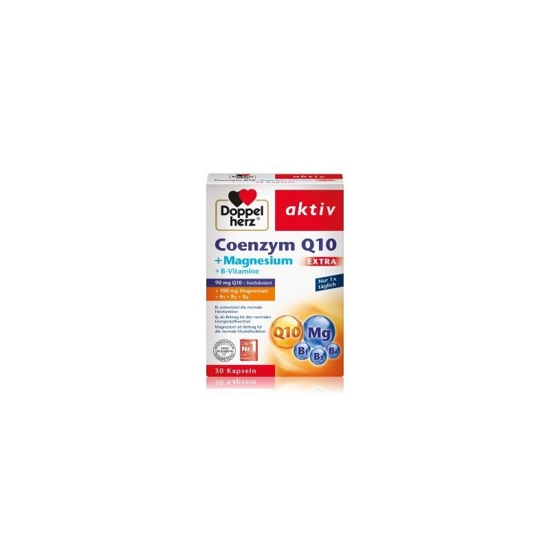 Doppelherz Coenzym Q10 + mg 30 Capsules