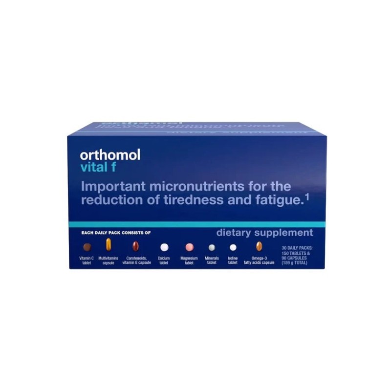 Orthomol Vital-F Tablets & Capsules 30Days