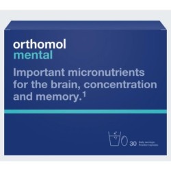 Orthomol Mental Powder & Capsules 30Days