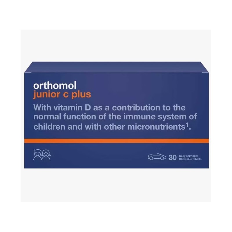 Orthomol Junior C Plus Man/Orange Chew 30Days