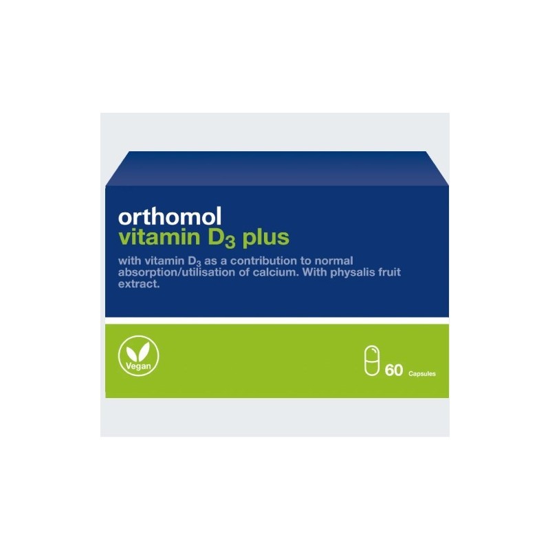 Orthomol Vitamin D3 1000IU Plus 60 Capsules