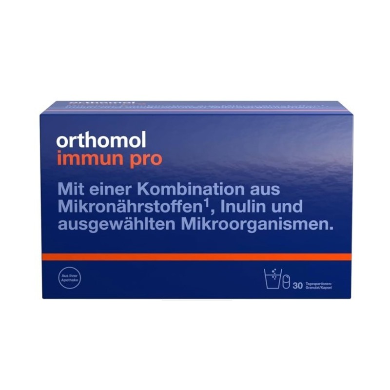 Orthomol Immun Pro Powder & Capsules 30Days