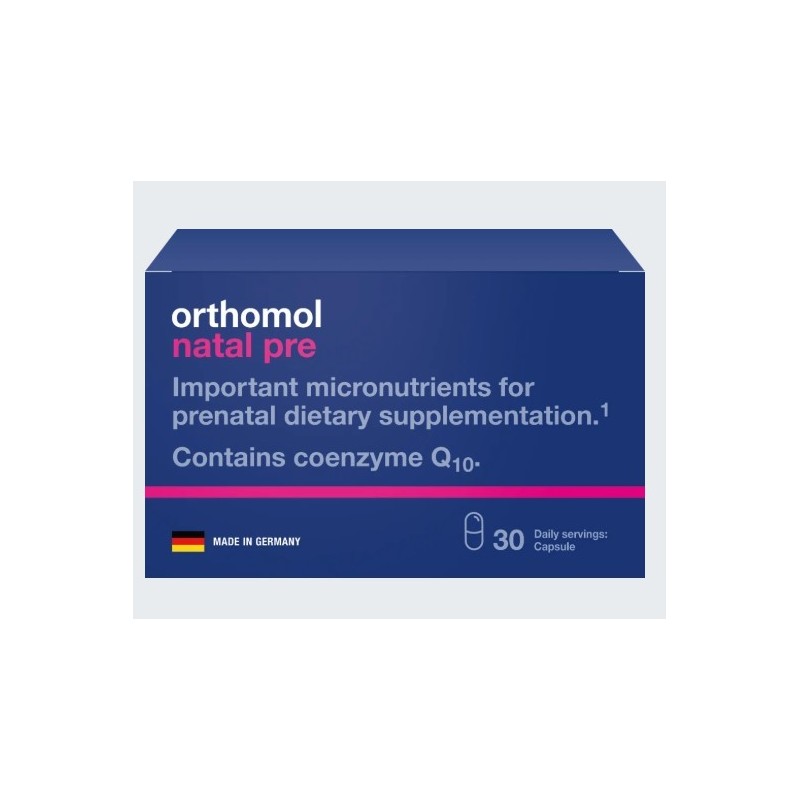 Orthomol Natal Pre 30 Capsules