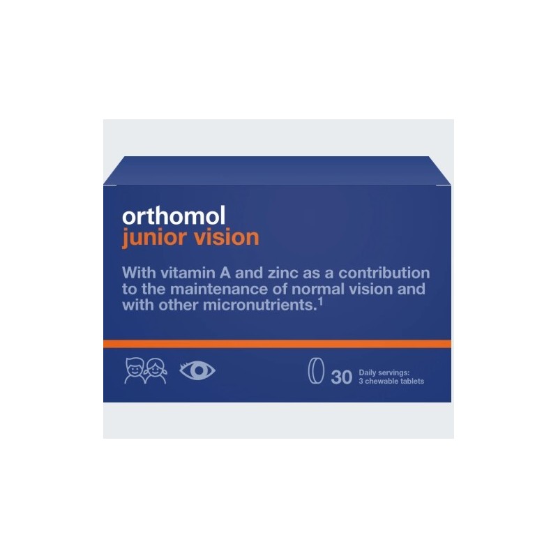 Orthomol Junior Vision Chew 90 Tablets