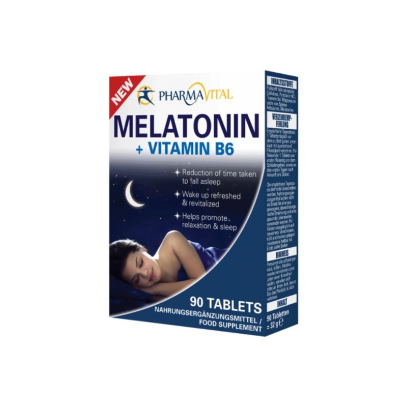 Pharmavital Melatonin + Vitamin B6 90 Tablets