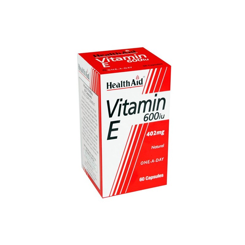 Health Aid Vitamin E 600IU 30 Capsules