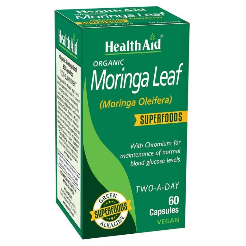 Health Aid Moringa Leaf 60 Capsules