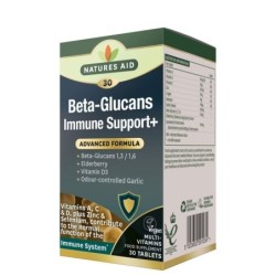 Nature's Aid Beta Glucans Immune Support 30 Tablets