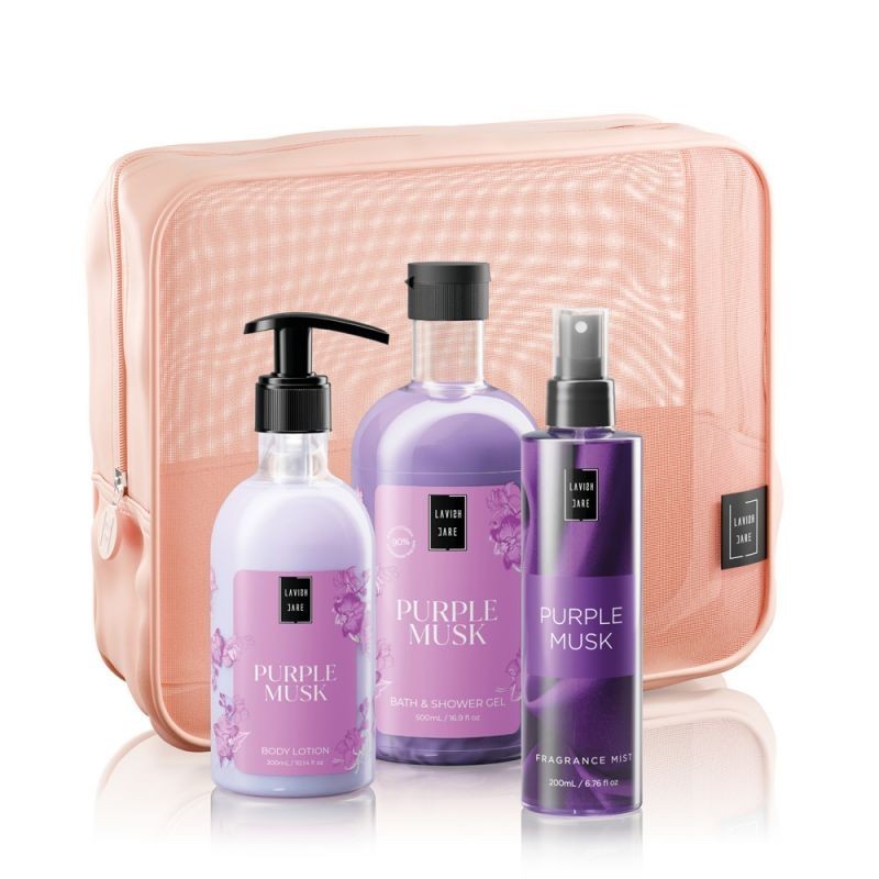 Lavish Care Body Care Set Purple Musk