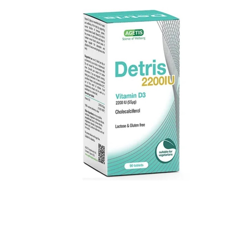 Agetis Detris 2200IU 90 Tablets
