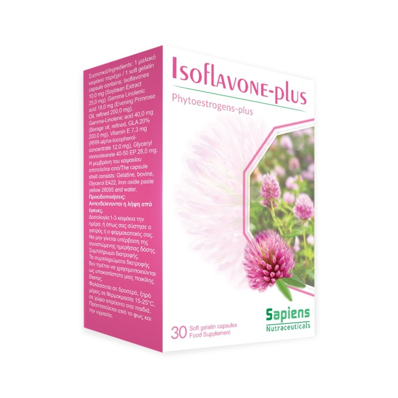 Sapiens Isoflavone - Plus 30 Tablets