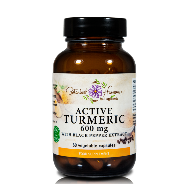 Bh Active Turmeric W Black Pepper 600mg